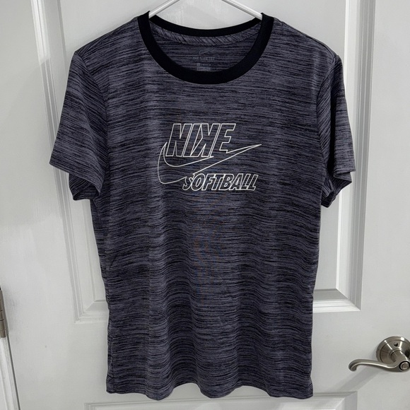 Nike Women's Gray Softball Tee - Picture 1 of 1